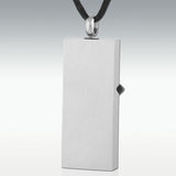 Relievo Cross Stainless Steel Cremation Jewelry - Engravable - HeroinSupport.org