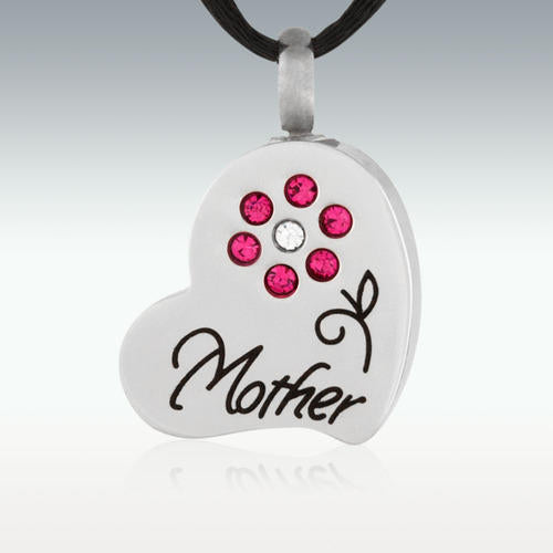 Mothers Garden Stainless Steel Cremation Jewelry-Engravable - HeroinSupport.org